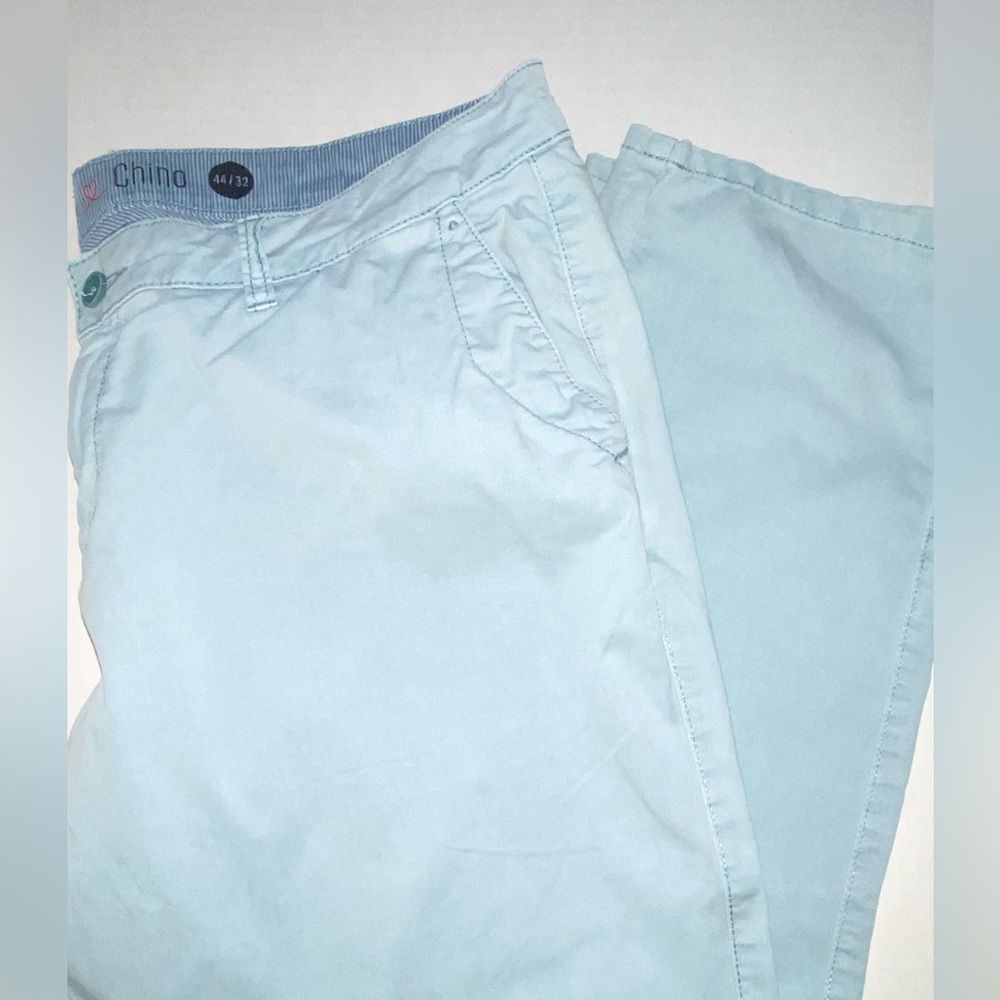 s.Oliver Smart Chino RELAXED FIT LIGHT BLUE SIZE 44 X 32 EUC  P5